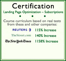 Cover of ME-003: Landing Page Optimization for Subscriptions.