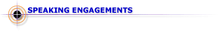 Speaking Engagements