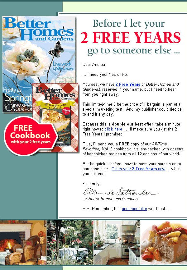 Better Homes and Gardens