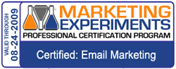 Marketing Experiments Professional Certification Program