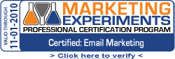 Marketing Experiments Professional Certification Program