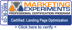 Marketing Experiments Professional Certification Program