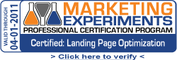 Marketing Experiments Professional Certification Program