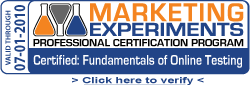 Marketing Experiments Professional Certification Program
