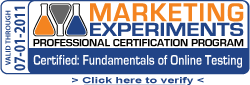 Marketing Experiments Professional Certification Program