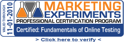 Marketing Experiments Professional Certification Program