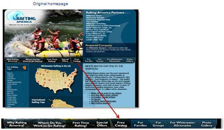 Case Study 1: Control Homepage