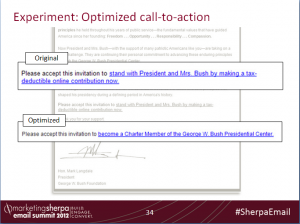Old and New Calls-to-action