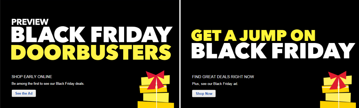Best Buy Black Friday Landing Page
