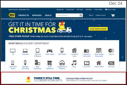 Best Buy's Christmas Eve LP