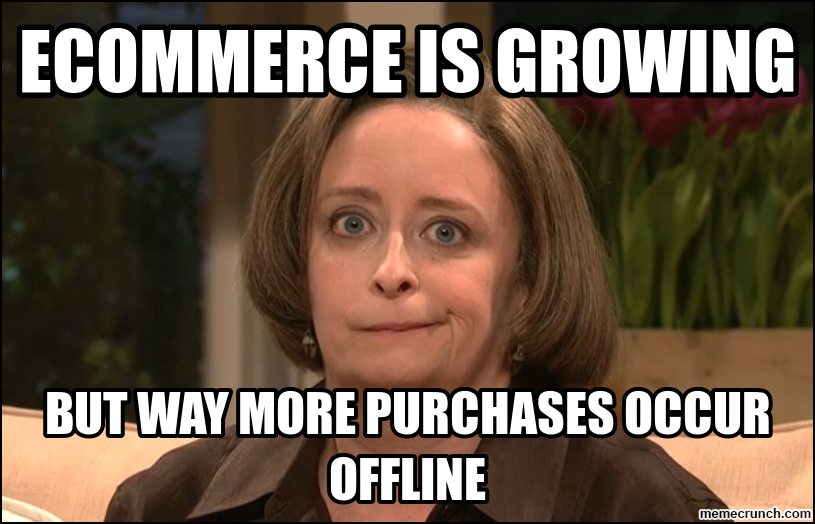 Ecommerce is Growing meme