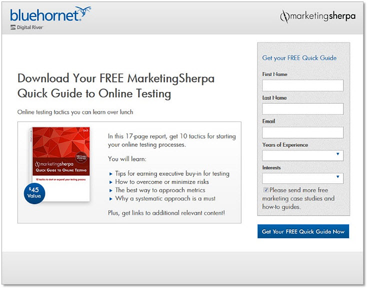 Email Summit Live Test Control