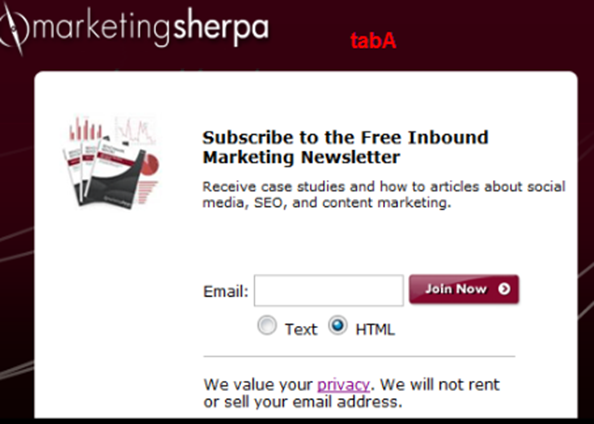 Facebook Tab Control