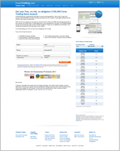 Landing Page A