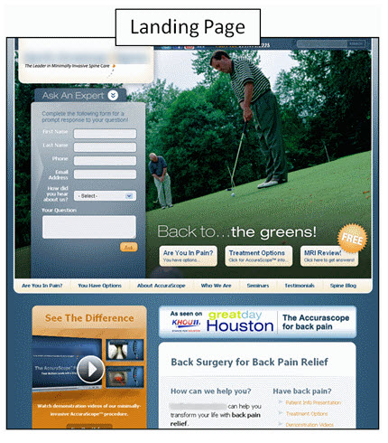 Landing Page