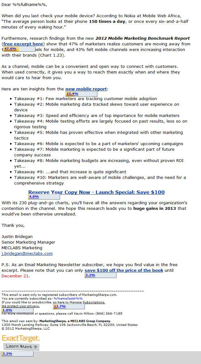 Treatment Email Test