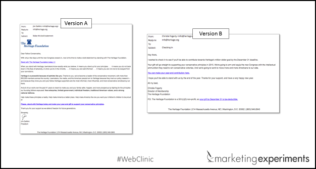 Side-by-side comparison