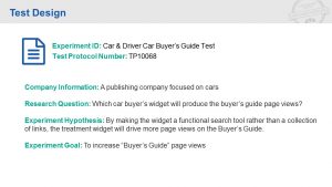 Car & Driver Test Background