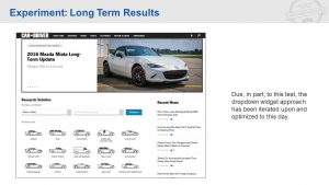 Car & Driver Current Page Design