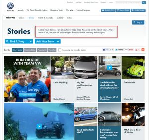 VW Stories