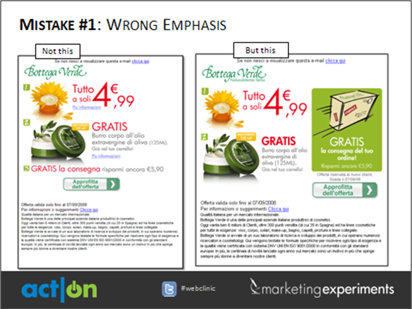 Mistake #1- Wrong Emphasis