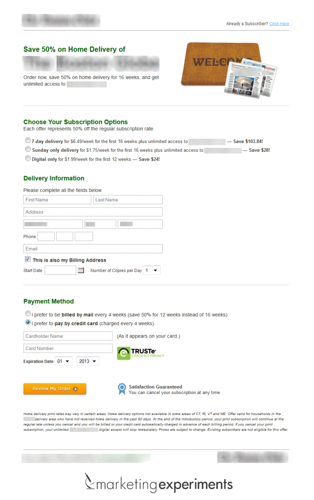 Checkout Test 3 Treatment checkout-test-3
