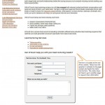 Lead Capture Form Location Example Lead Capture Form Location Example