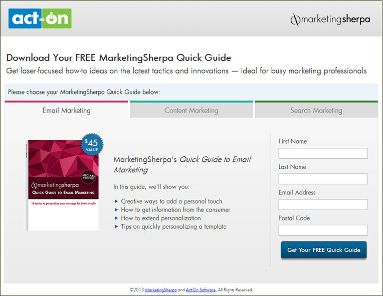 live test treatment page 1