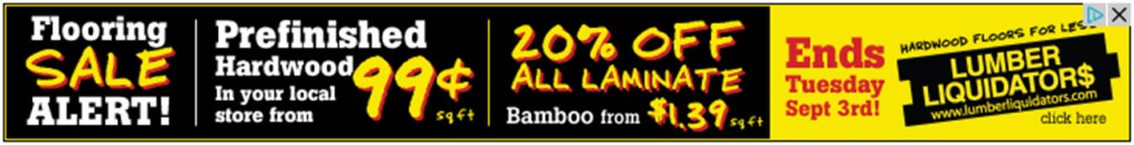 lumber liquidators ad
