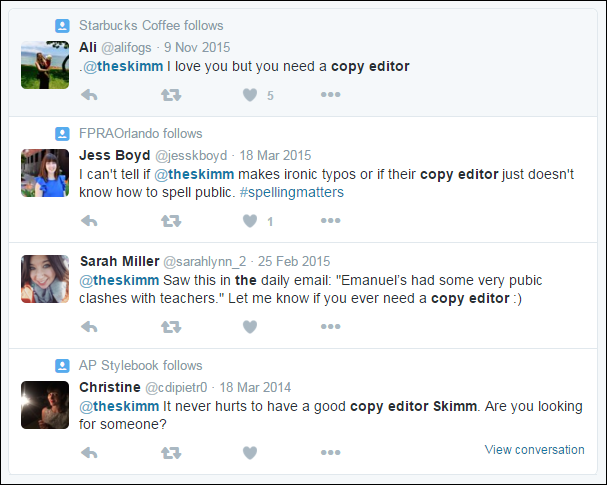 theSkimm needs an editor