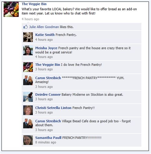 veggiebin Veggie Bin Facebook Page