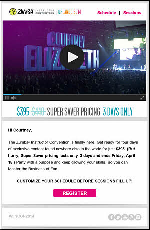 Incorporate personalized videos in your email sends