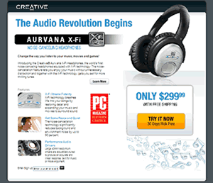 Creative Landing Page