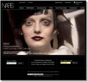 NARS Landing Page