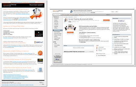 SpiceWorks: Channel to Landing Page