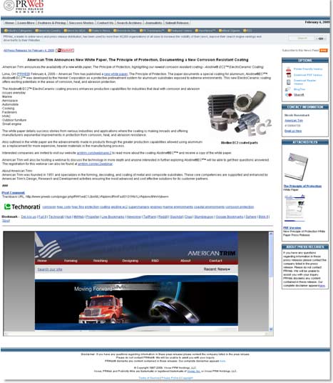 American Trim: Channel - Press Release