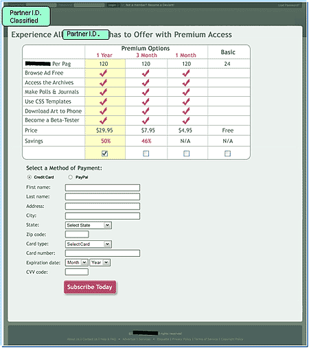 Case Study 2 - Treatment 4: Offer/Payment Page
