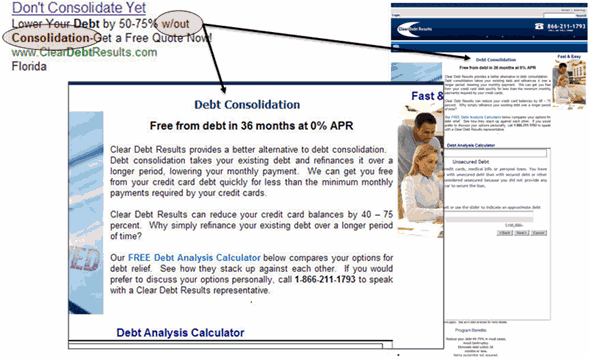 Example of Discontinuity