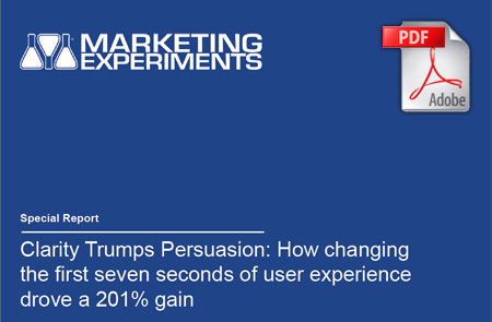 Special Report: Clarity Trumps Persuasion