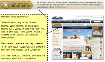 Down and Feather Company homepage