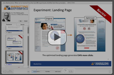 Webinar Video 2010-07-21