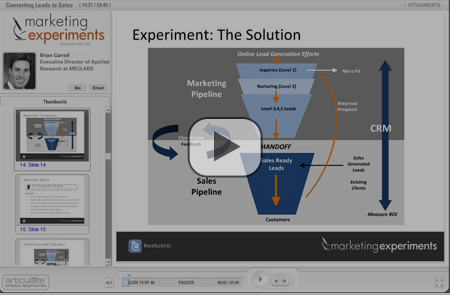 Webinar Video 2011-03-30
