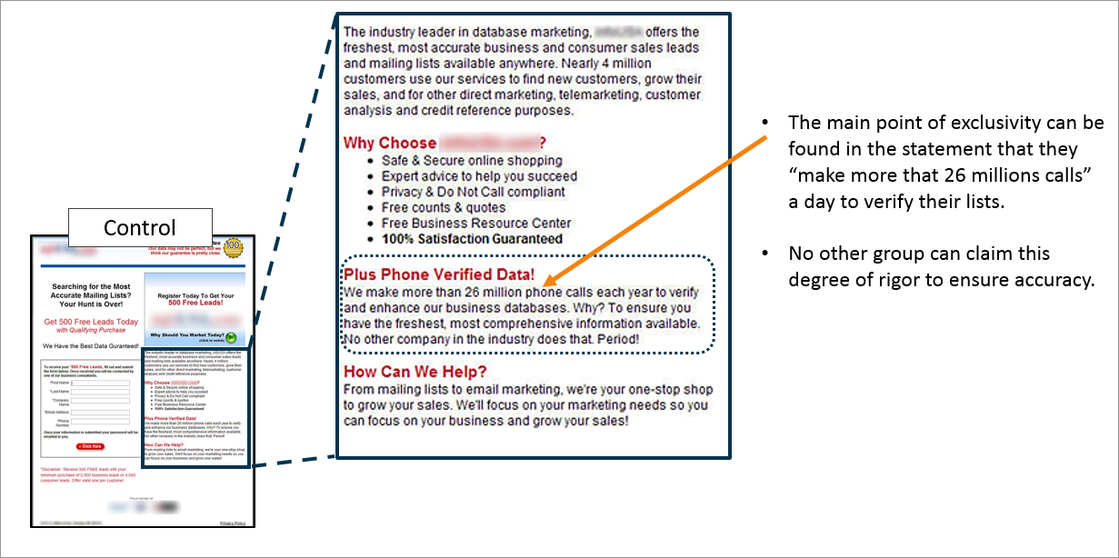 Experiment Treatment