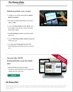 The Boston Globe Treatment #1