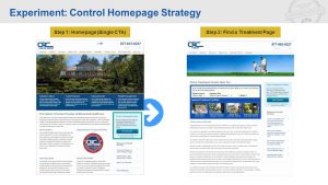 Control Homepage Strategy