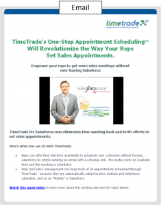 time trade email Time trade email optimization sample