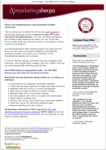 Treatment Email Treatment Email